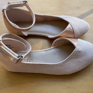 Old Navy EUC Pink/Iridescent Dress Shoes Toddler Girl Size 10